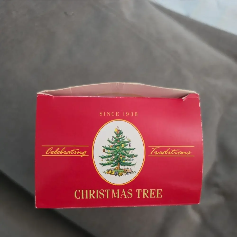Spode 2003 Christmas Tree Ornament, A Spode Our New Home Teapot